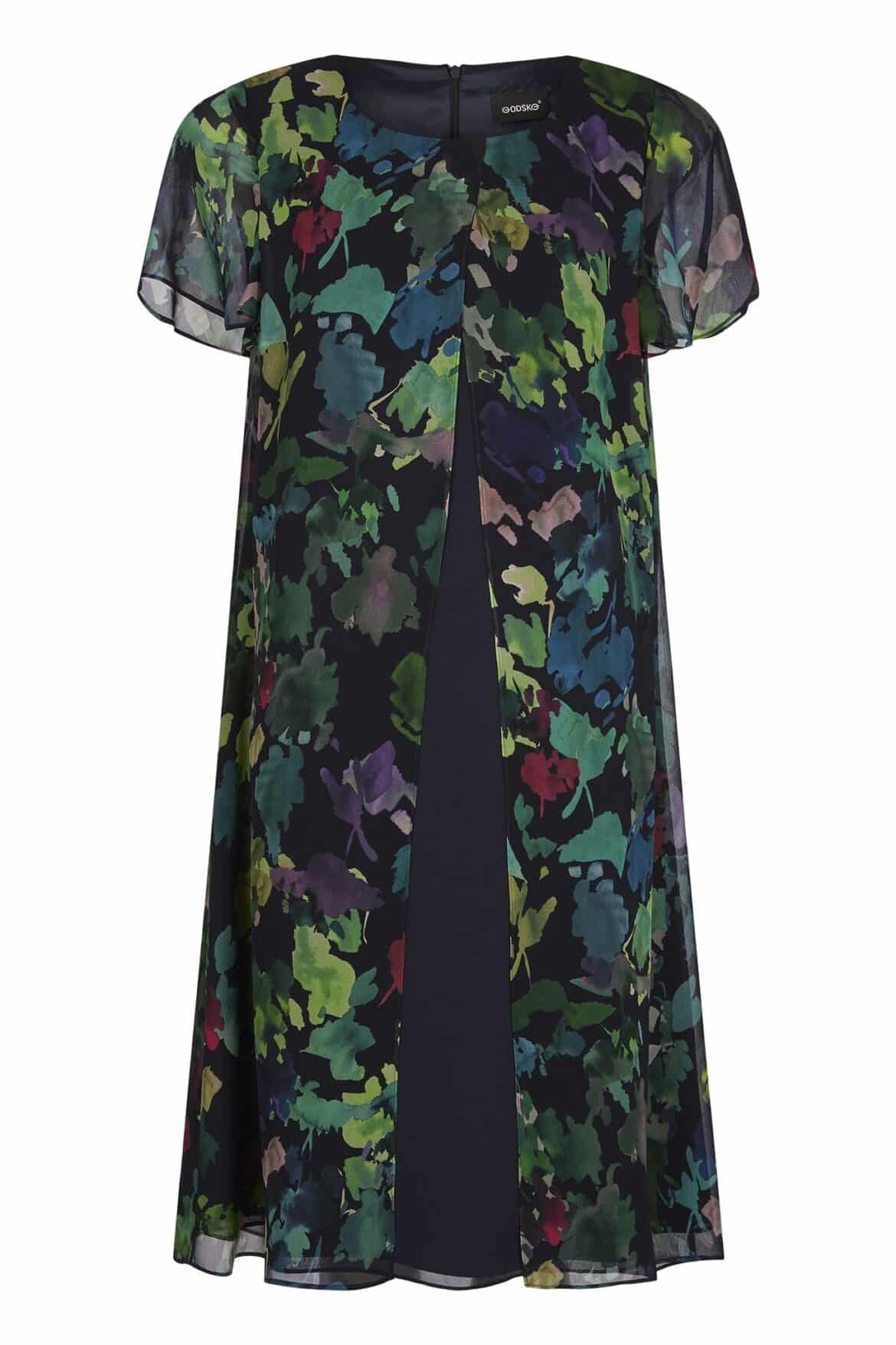 Godske Textured Open Front Jacket Blue 17323-1146-65